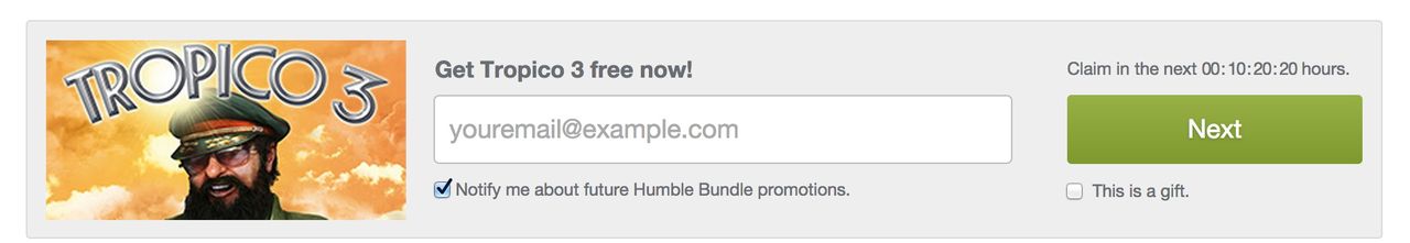 Humble Bundle bjuder på Tropico 3