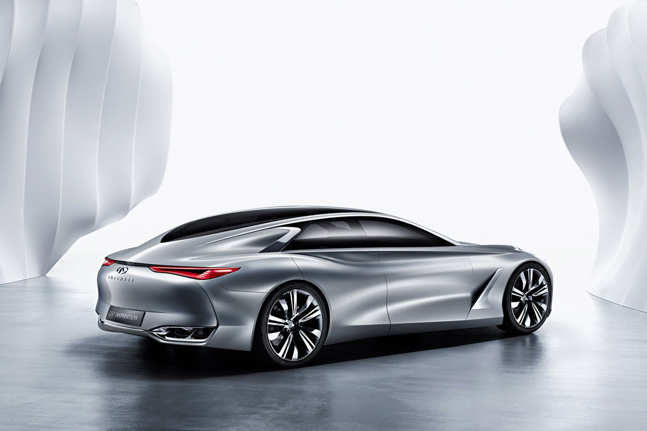 Infiniti visar fyrdörrars coupé