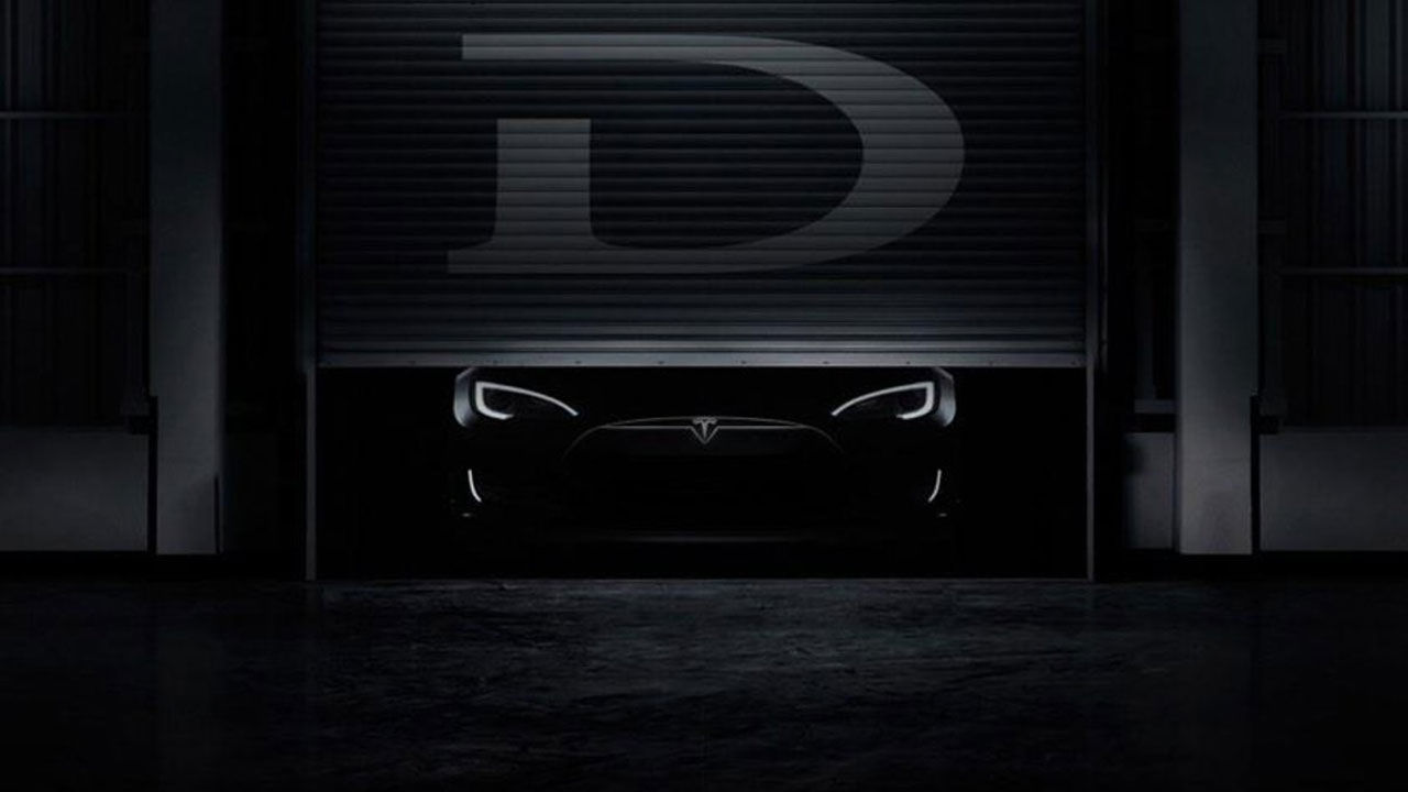 Tesla teasar nya modellen D