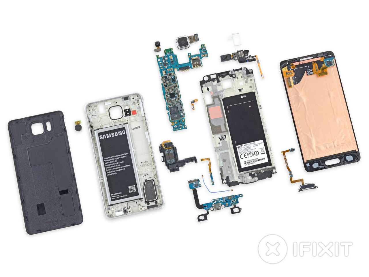 iFixit tar en titt på Samsung Galaxy Alpha