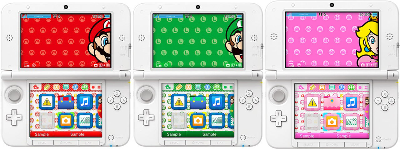 Nintendo 3DS får teman