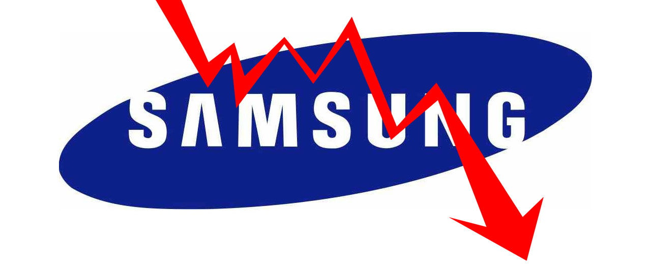 Dystra siffror från Samsung