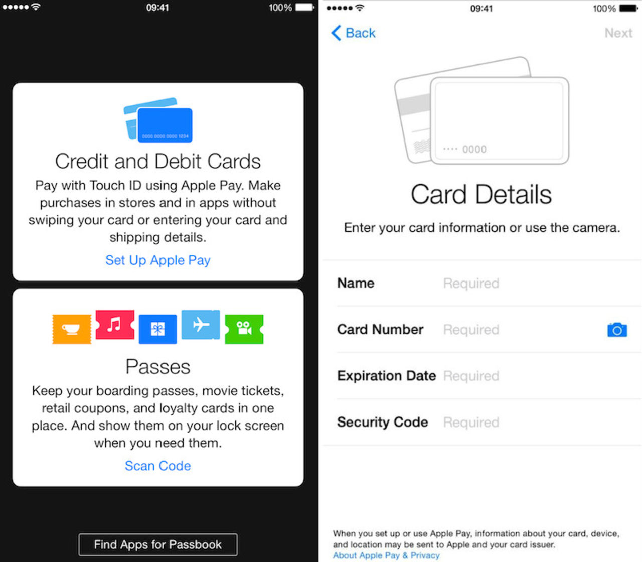 Setup för Apple Pay hittat i iOS 8