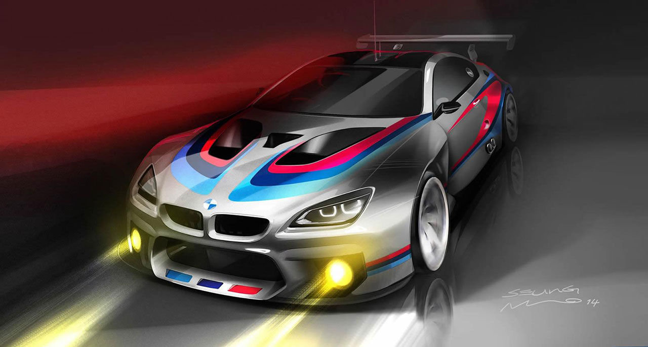 BMW visar skiss på M6 GTR