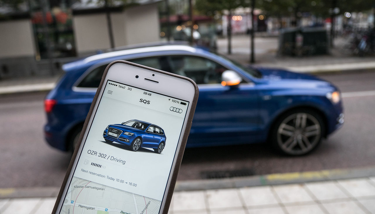 Nu kan du dela din Audi med polarna