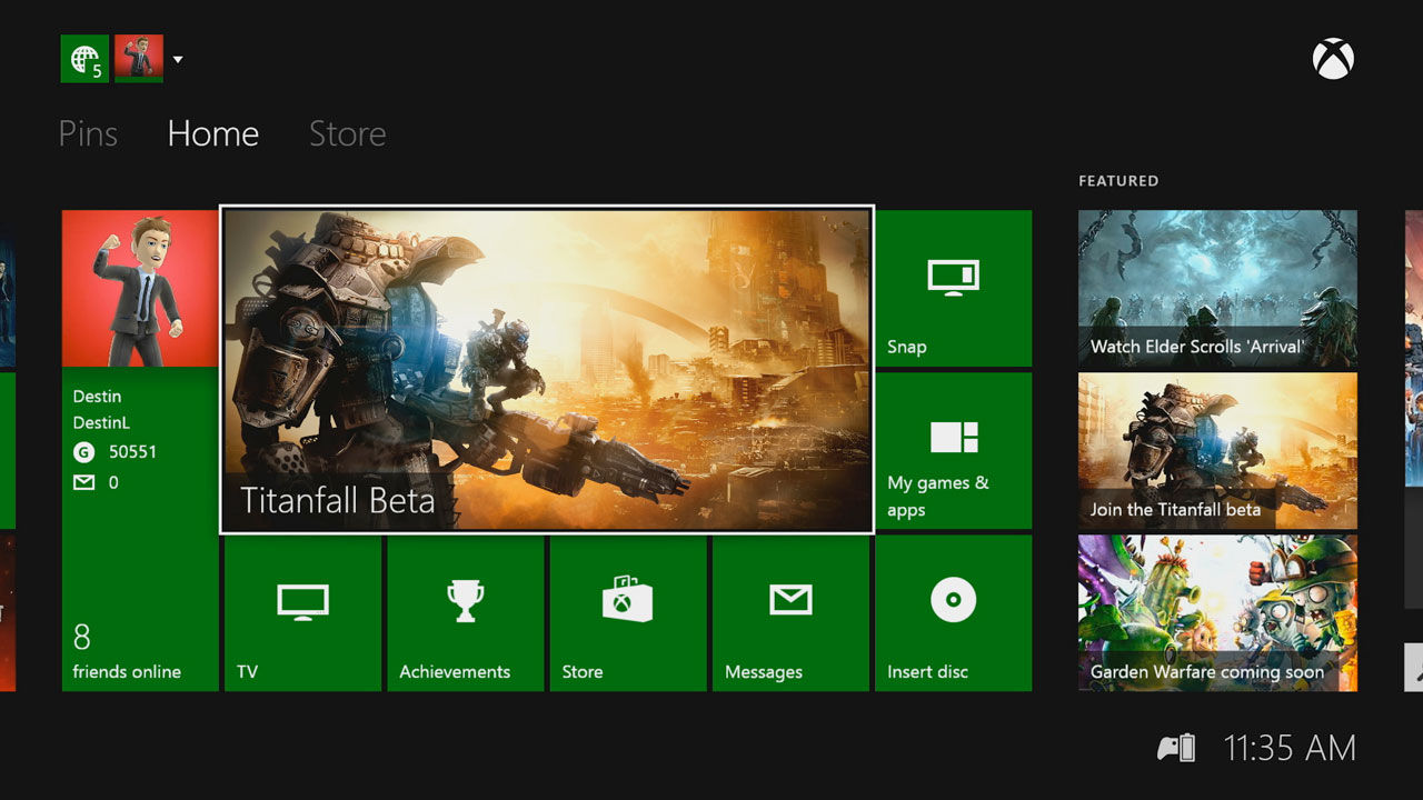 Teman, screenshots och bakgrunder kommer till Xbox One