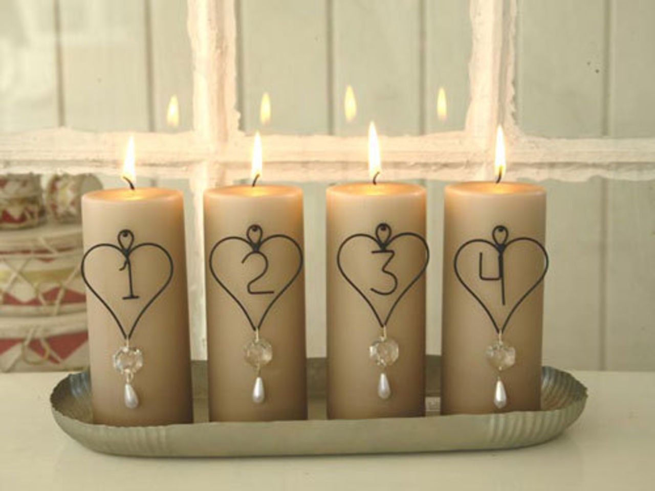 Alvas Hus har sötaste adventljusstaken