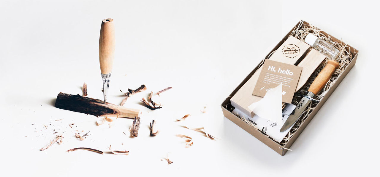 Nu kan du köpa ett litet kit för att tälja