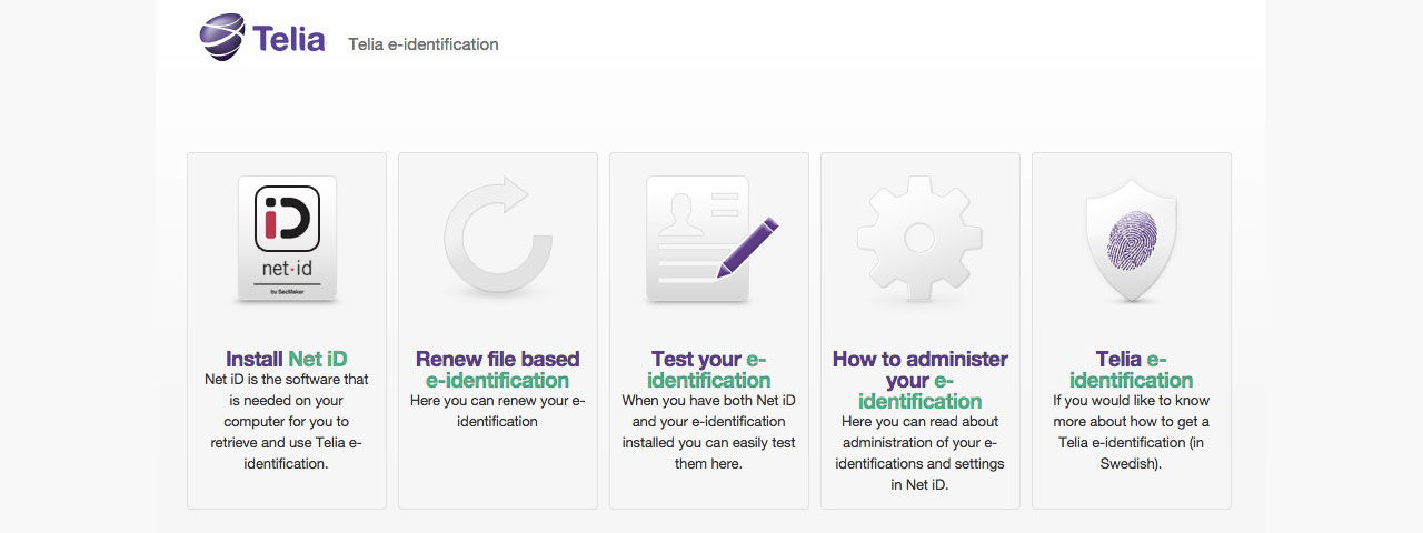 Telia spärrar e-legitimationer