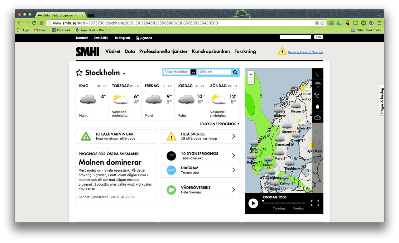 SMHI släpper mer väderdata fri