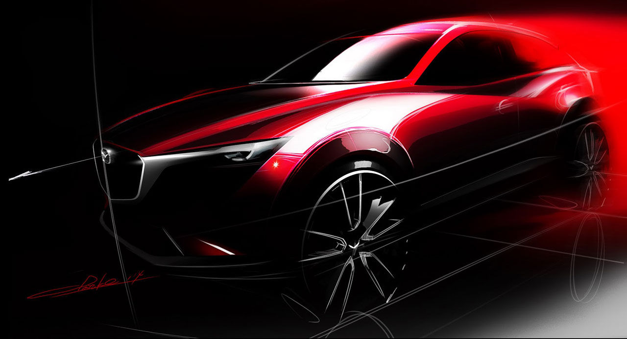 Mazda smygvisar CX-3