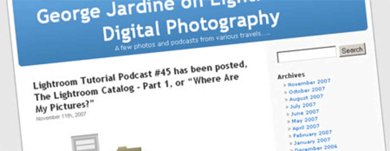 Podcaster om Lightroom