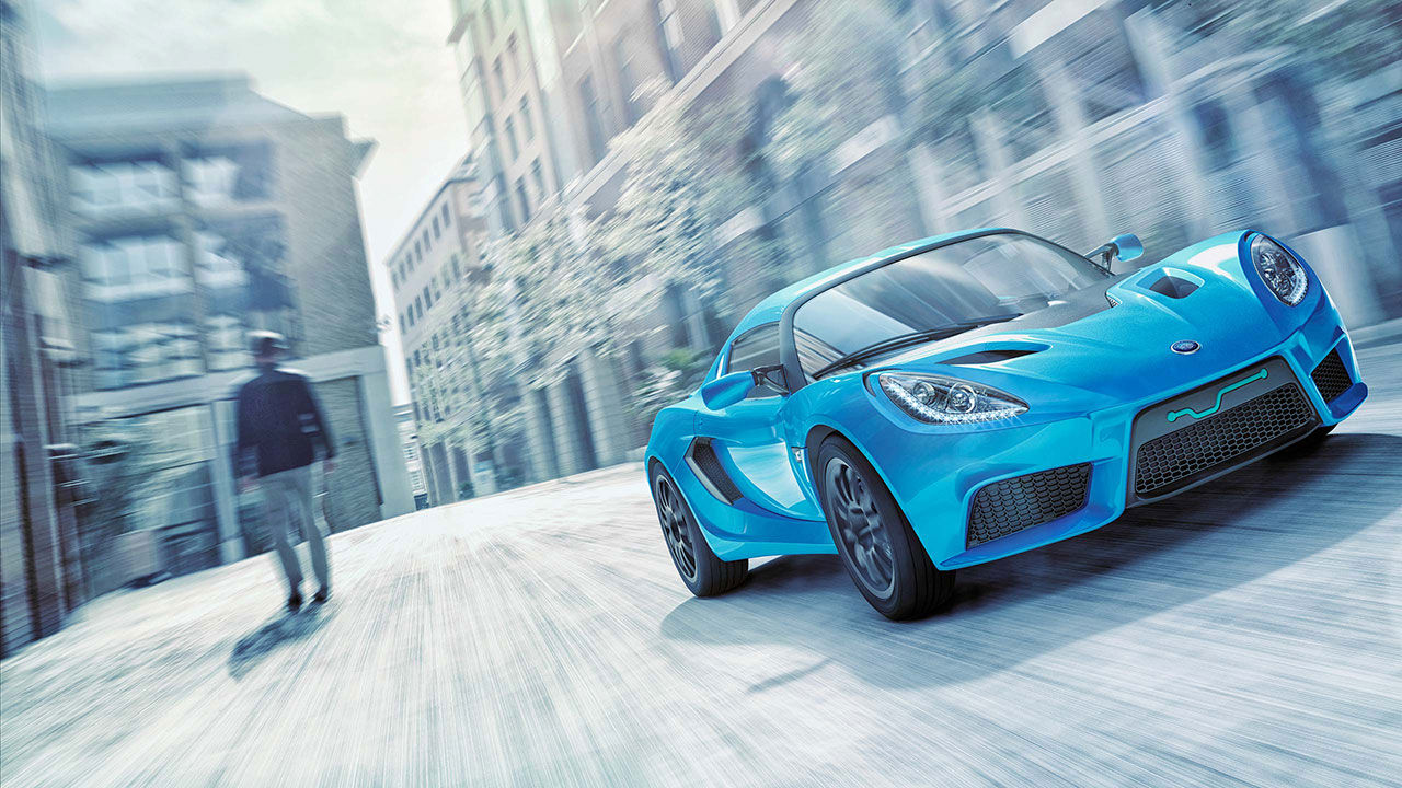 Detroit Electric presenterar världens snabbaste elbil