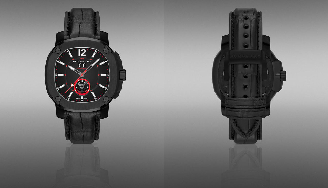 ny klocka i Burberrys The Britain-serie