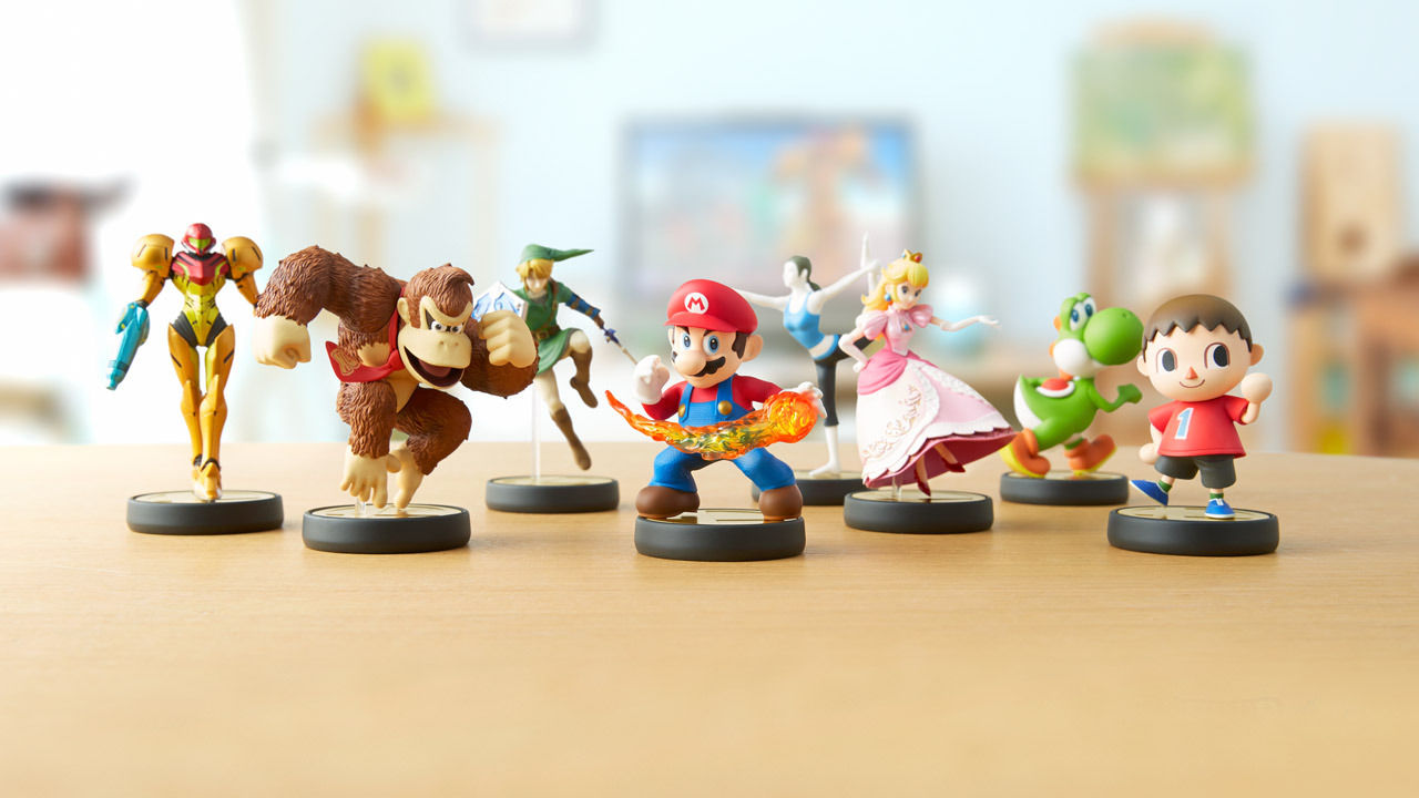 Nintendo jobbar på amiibo-kort och mindre figurer