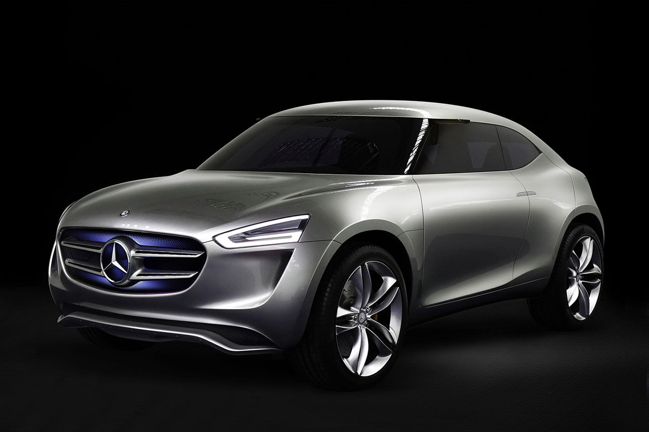 Mercedes visar kompaktsuven G-Code Concept