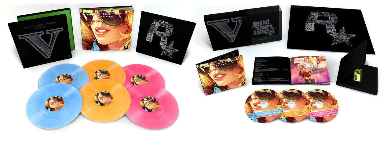 Nu kommer soundtracket till GTA V på skiva