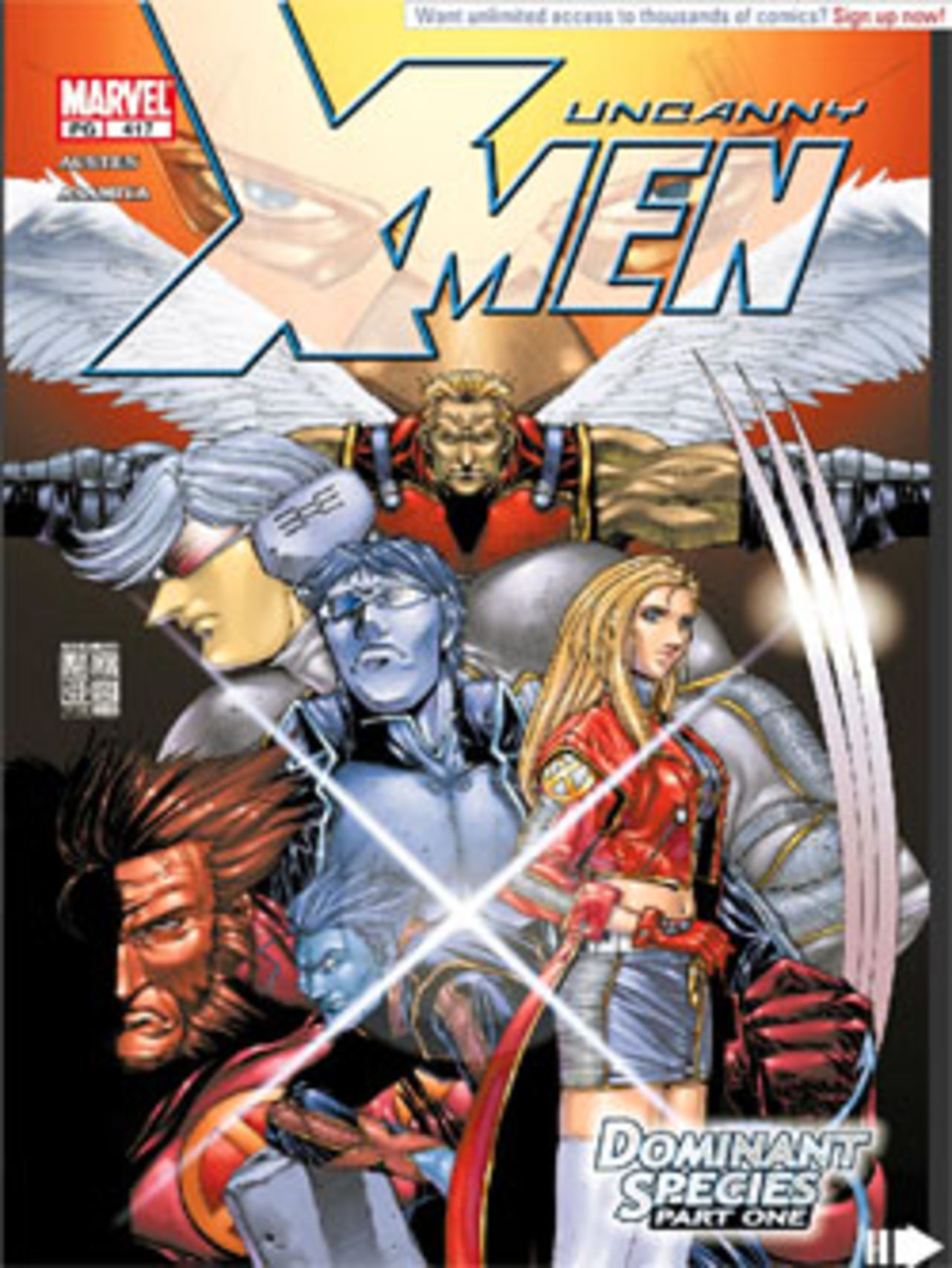 Digitala serier från Marvel