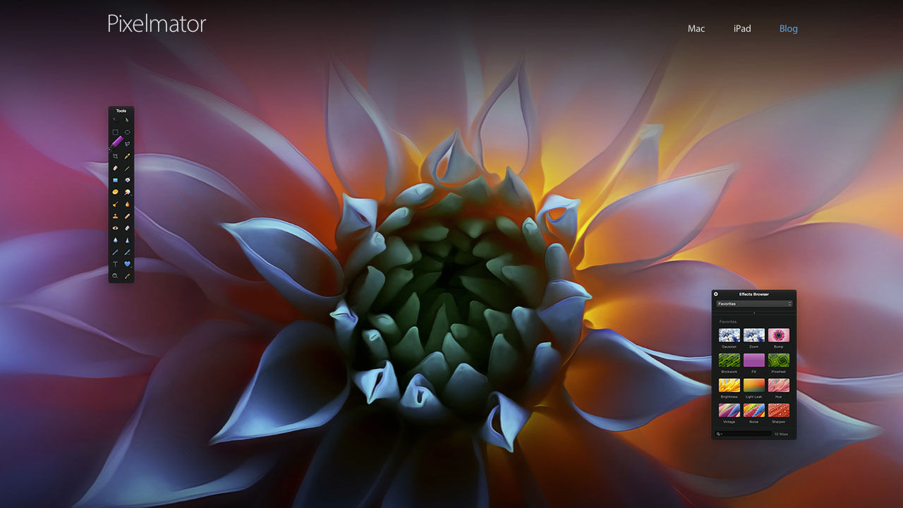 Pixelmator för Mac uppdateras