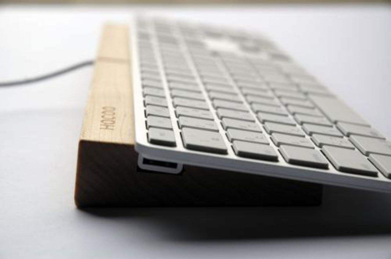 Träställ från Japan till Apples tangentbord