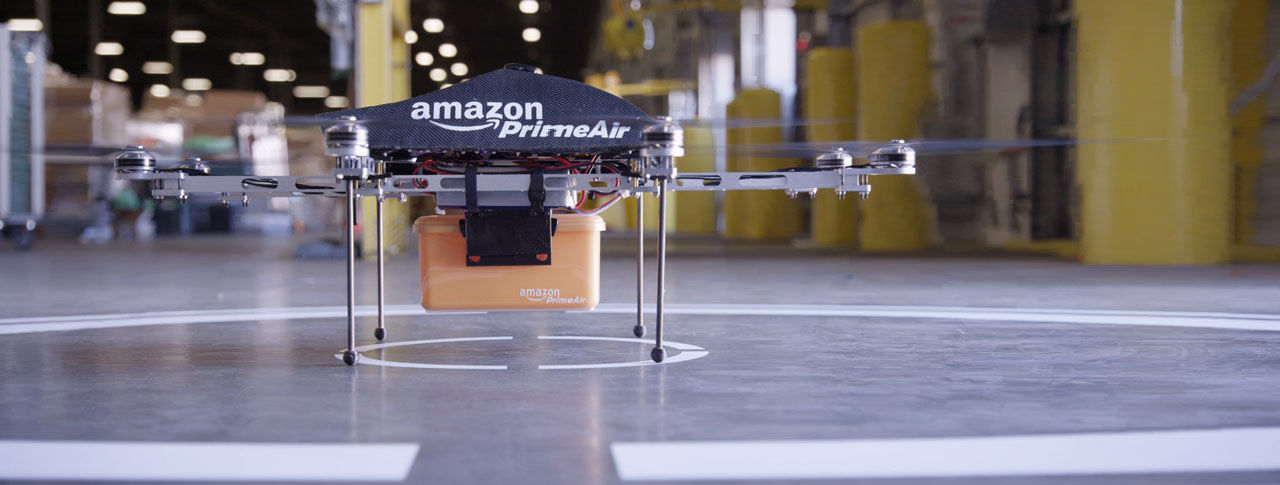 Amazon vill testa drönare även i Storbritannien