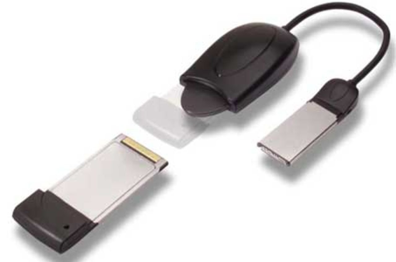 Adapter mellan ExpressCard och PCMCIA