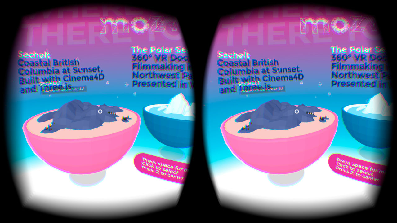 Mozilla släpper VR-sajt