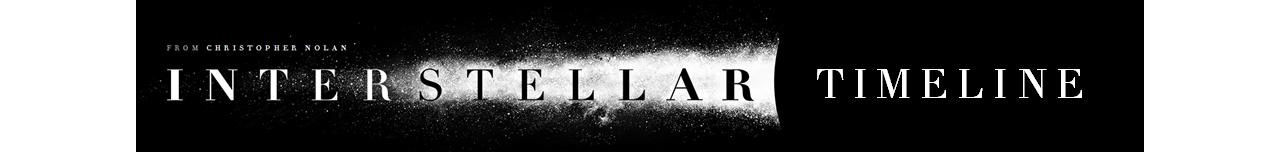 Överblick på tidslinjen i Interstellar