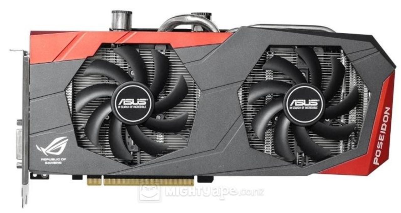Asus GeForce GTX 980 Poseidon visar upp sig för kameran