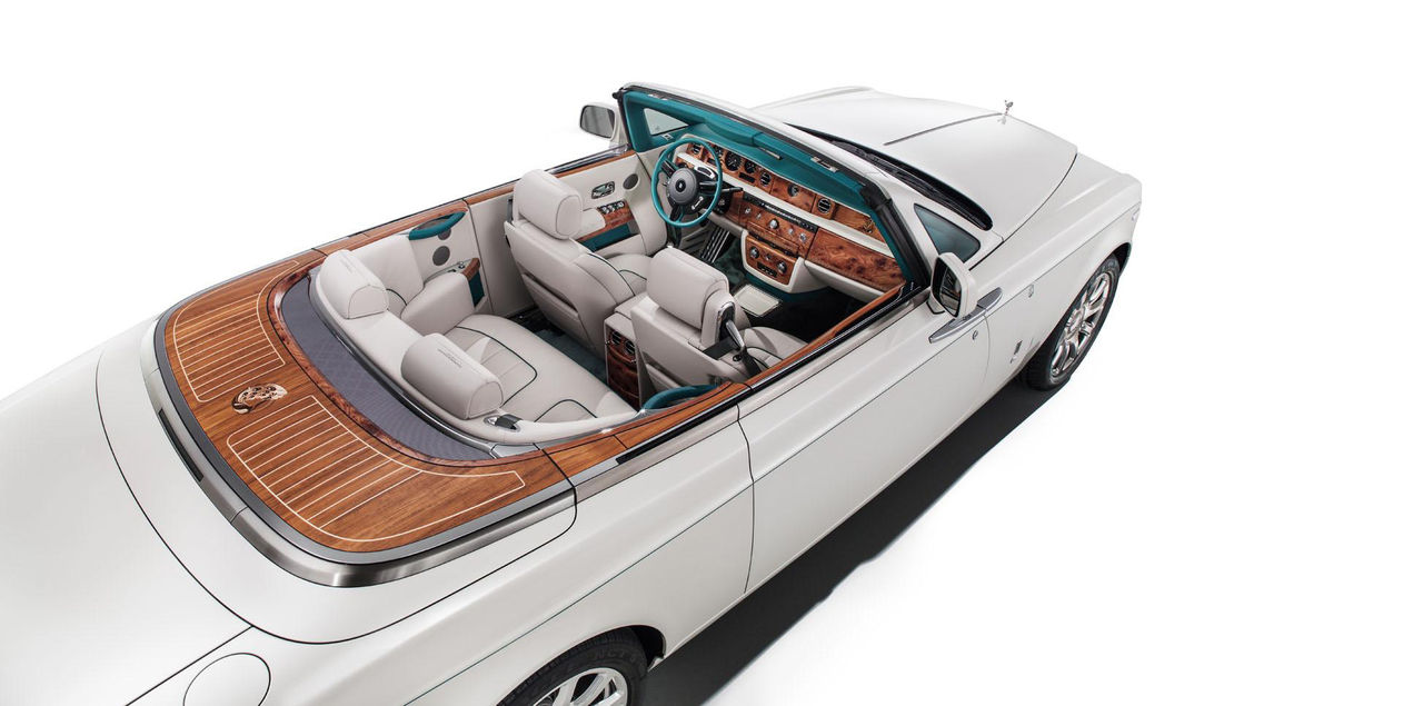 Specialbyggd Rolls-Royce god för en konung