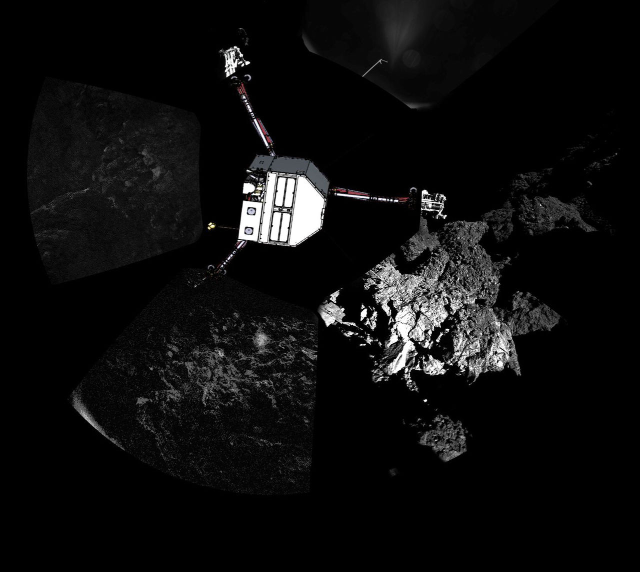 Kometlandaren Philae har somnat