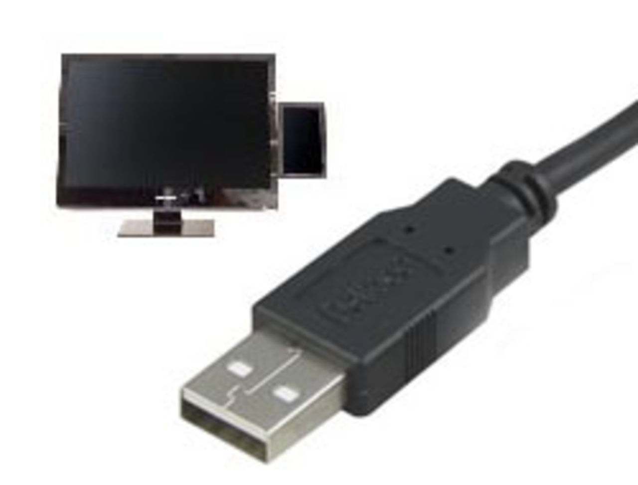 22-tums skärm via USB