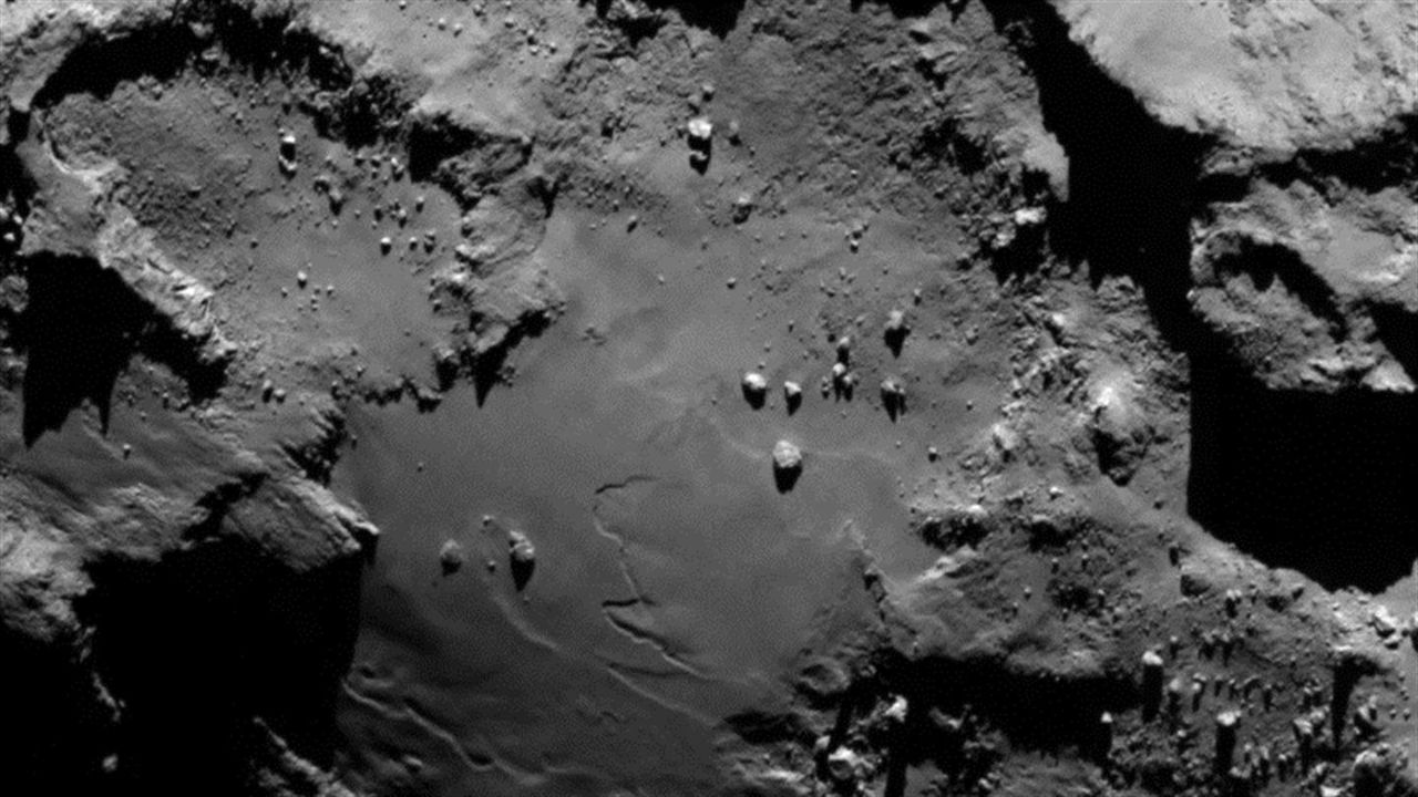 Organiskt material hittat på kometen 67P/Churyumov-Gerasimenko