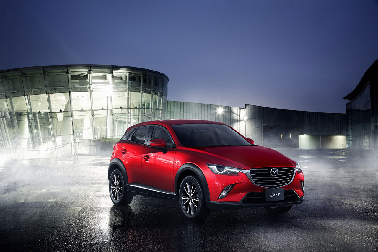 Mazdas minisuv CX-3 nu officiell