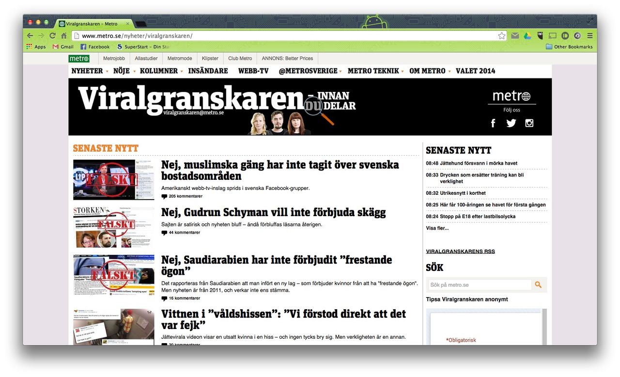 Viralgranskaren vann Stora Journalistpriset