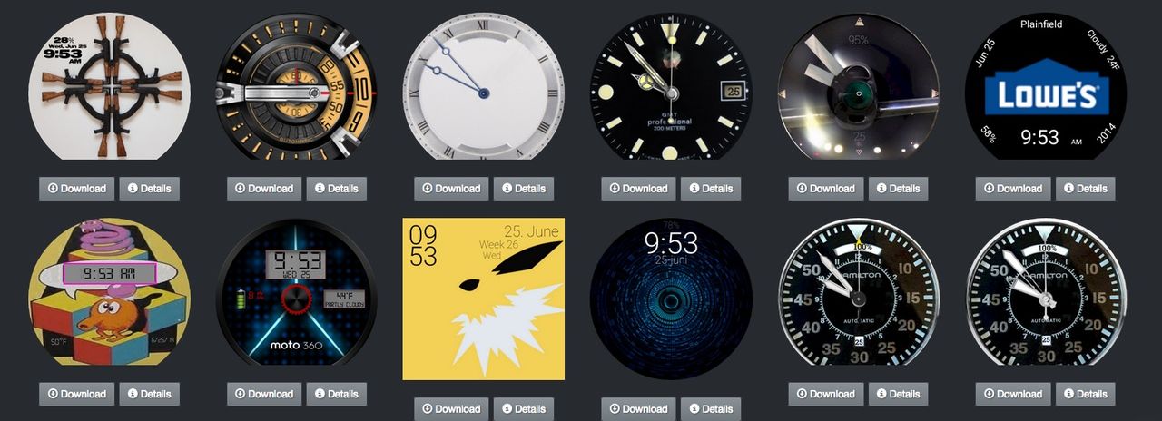 Klocktillverkare stämmer Android Wear-sajter