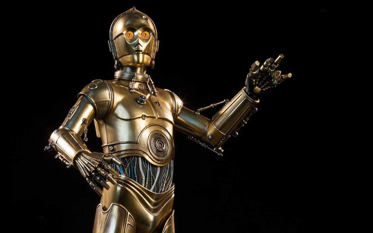 Skalenlig version av C-3PO