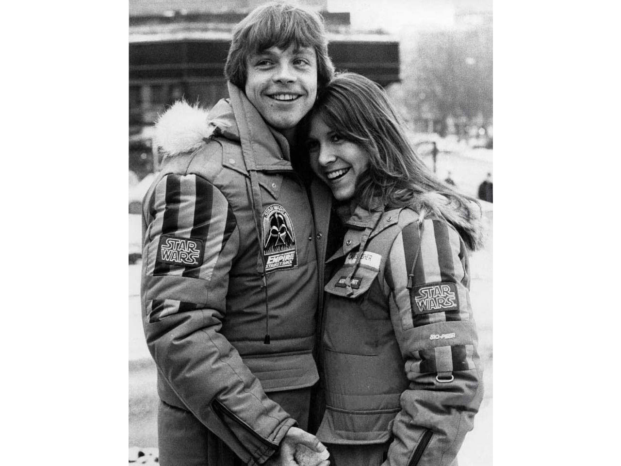 Mark Hamill och Carrie Fisher är bedårande