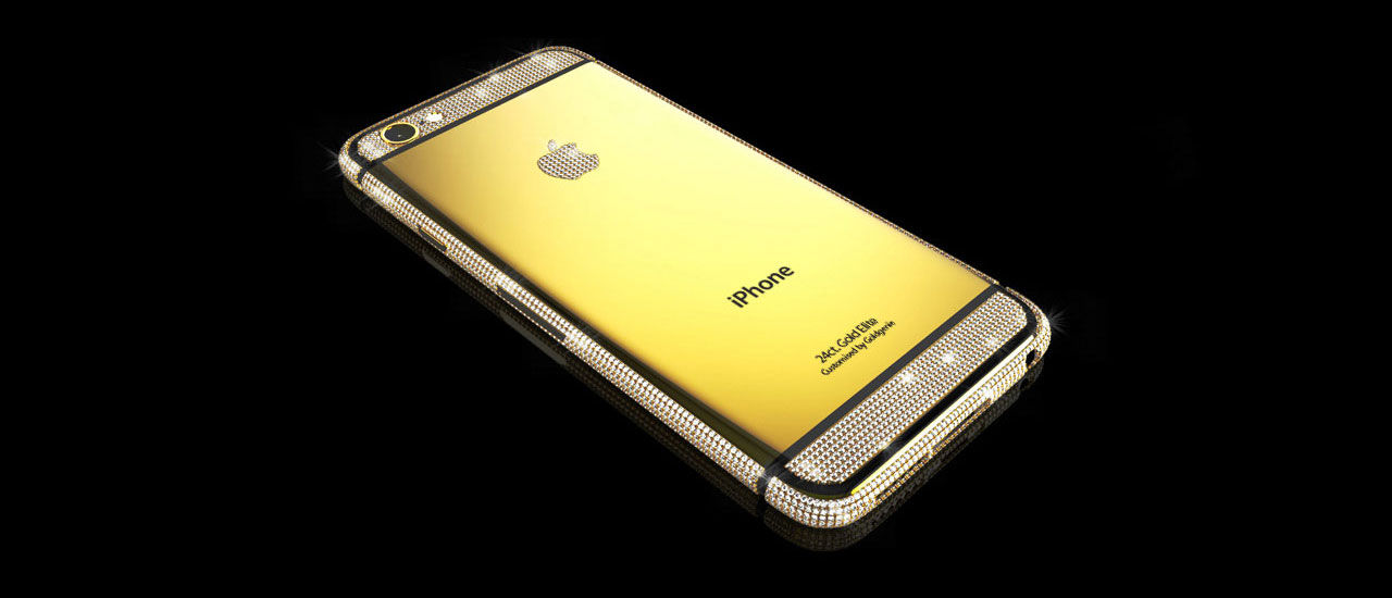 Blingad iPhone 6 för 4750 dollar