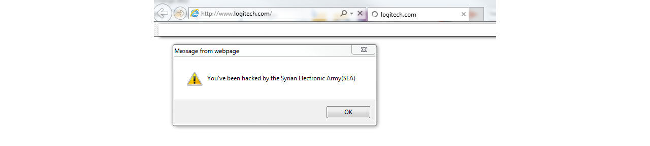 Logitech hackade av Syrien *uppdaterat*