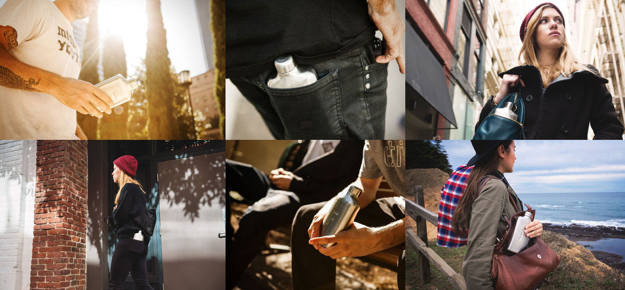 Ha vattnet i en flaska istället för i händerna