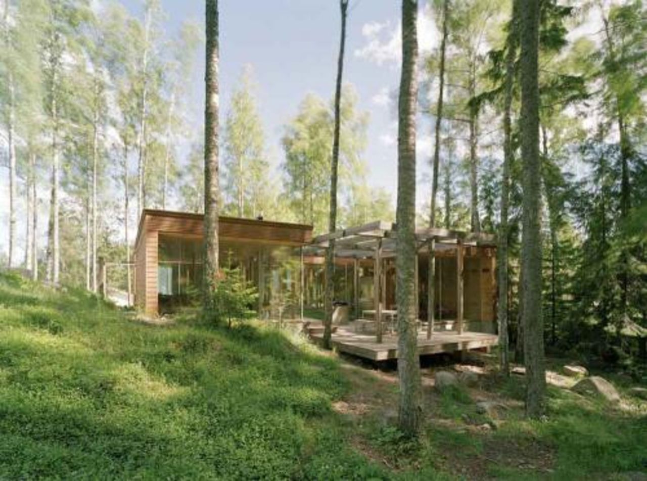 Villa Lena i den finska skogen