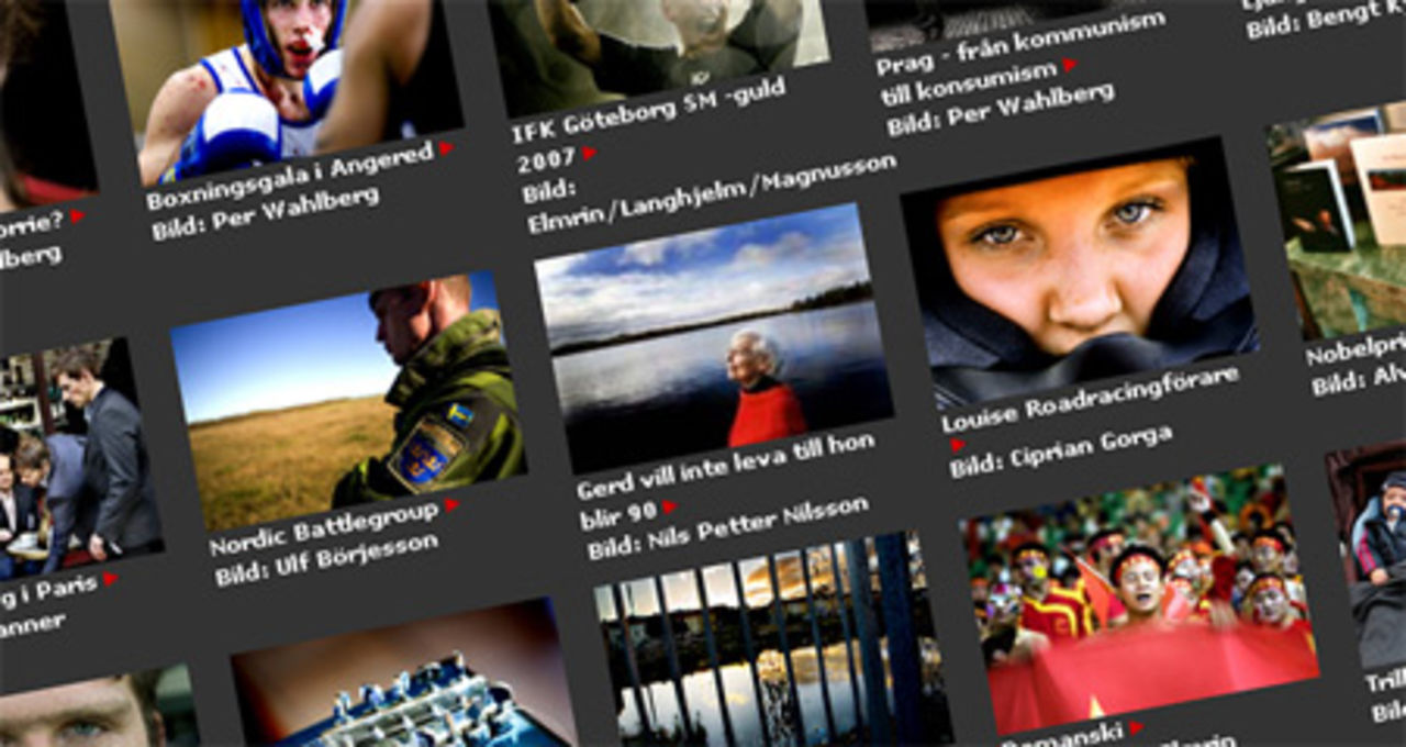 Bildspel i drivor