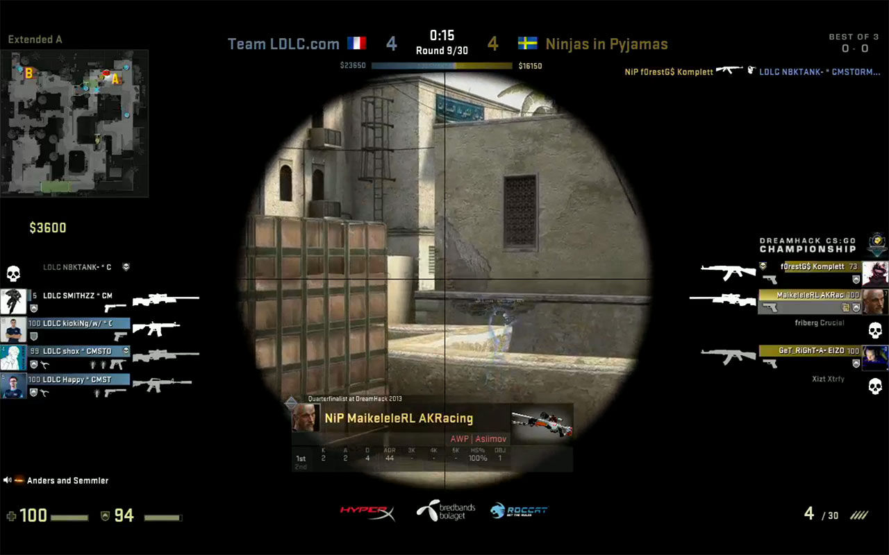 Heja fram svenska NiP i CS-finalen på Dreamhack