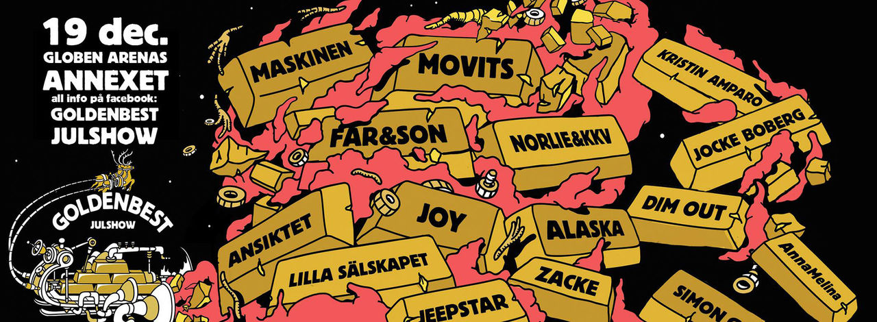 Annorlunda julshow med Goldenbest