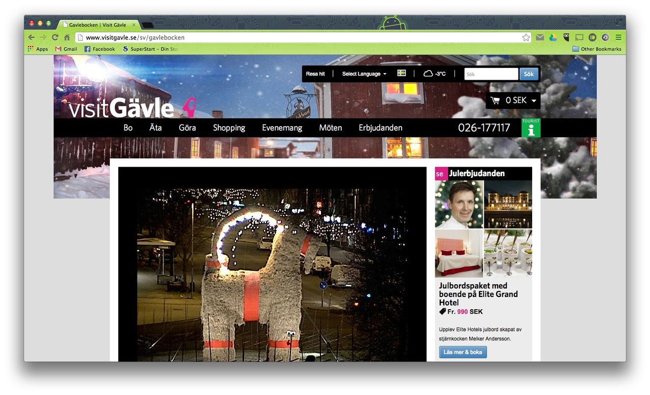 Nu är Gävlebocken invigd