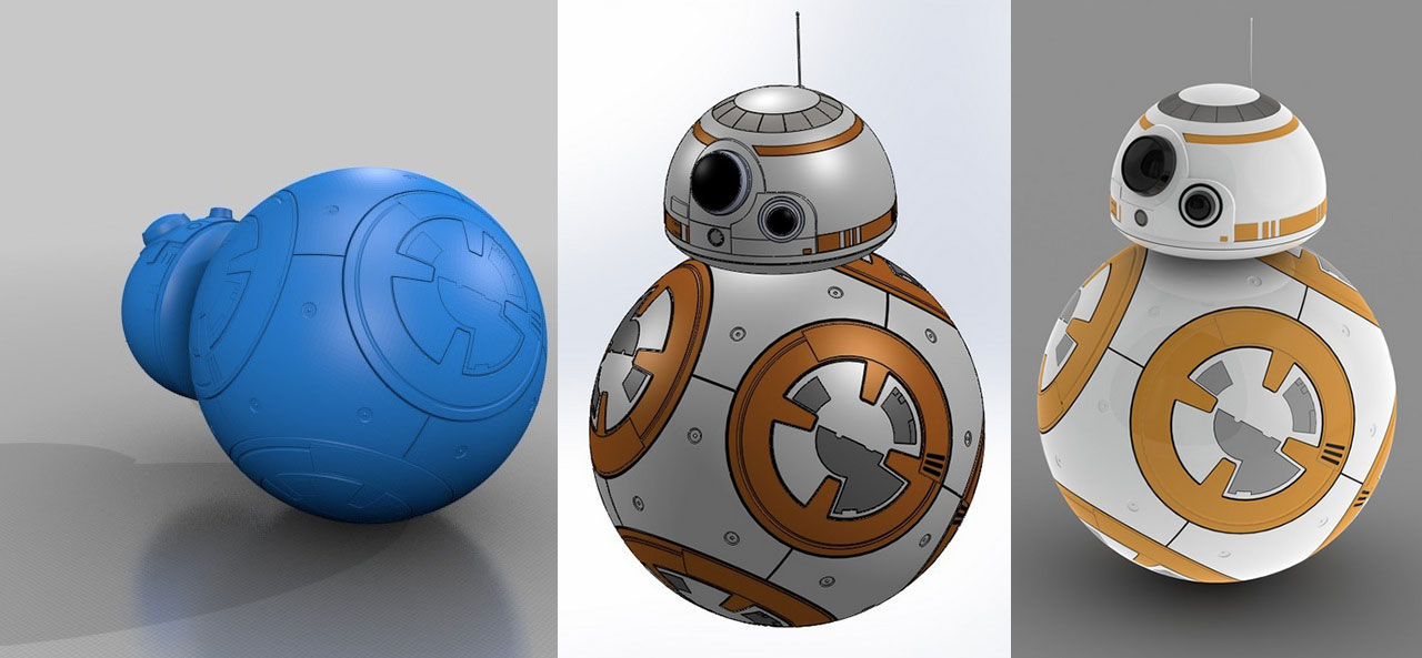 3D-printa den nya Star Wars-roboten