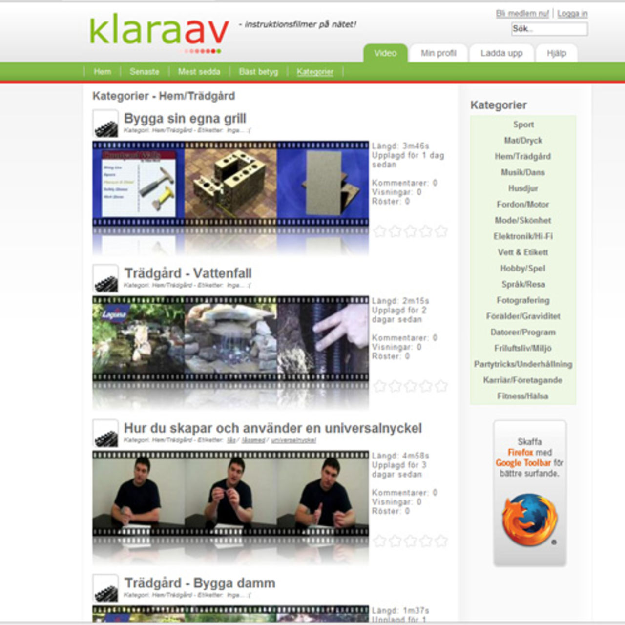 Klaraav.se - dela med dig av din kunskap