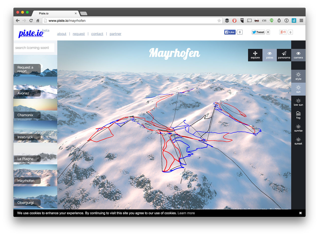 Upplev pisten innan du drar till Alperna