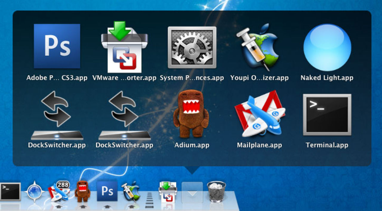 Senaste programmen i dockan